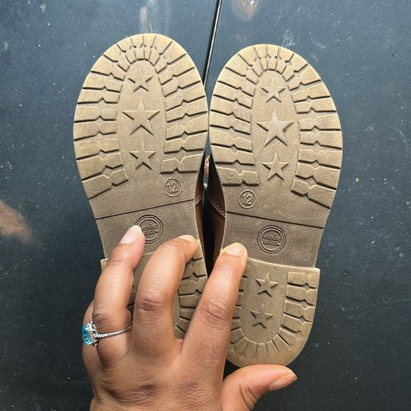 Brown Lace-Up Ankle Boots - Picture 5 of 5